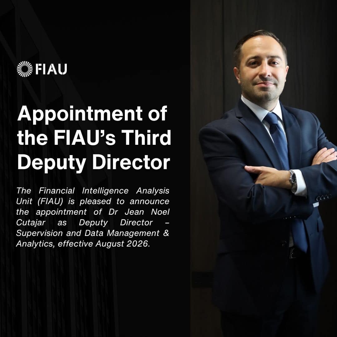 Appointment of the FIAU’s Third Deputy Director