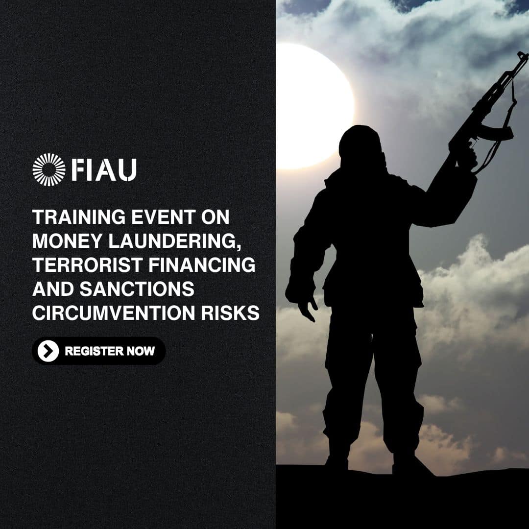 Registration Now Open for the FIAU Training Event on Money Laundering, Terrorist Financing and Sanctions Circumvention Risks